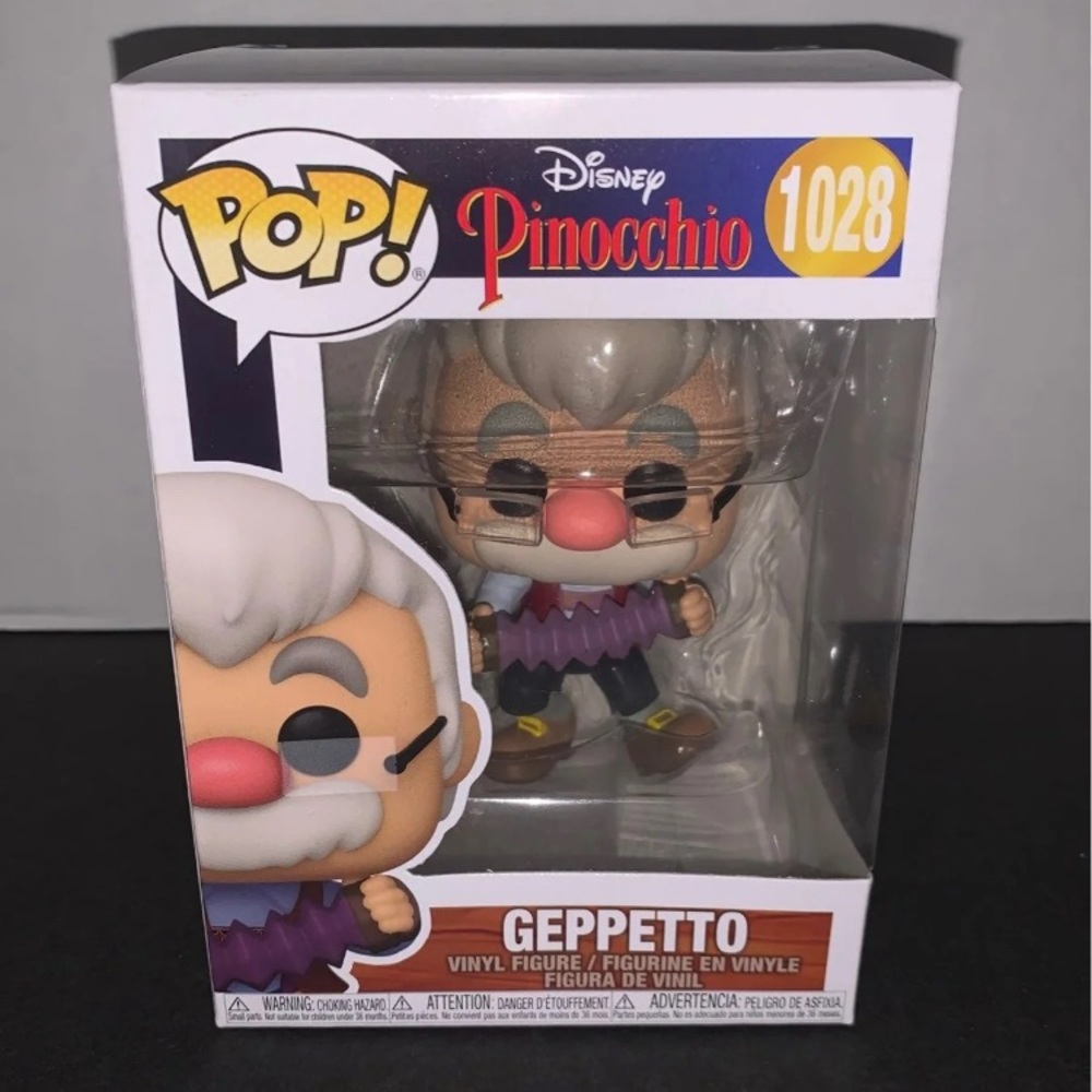 ⭐️⭐️New Funko Pop Disney Geppetto from Pinocchio Movie⭐️⭐️⭐️